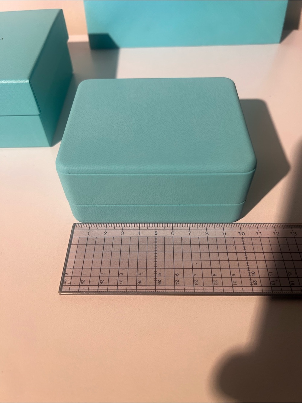 Tiffany & Co. Robin's Egg Blue Large Pendant Box and Bag Set - Picture 3 of 3